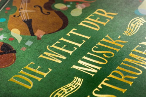 Buchcover und Innenansicht für das Buch: Listen to the Music: The Instruments