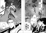 Buchcover und Innenansicht für das Buch: Ankoku Kishi no Ore Desu ga Saikyou no Seikishi o Mezashimasu