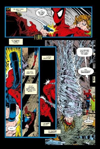 Buchcover und Innenansicht für das Buch: Spider-Man (1990)