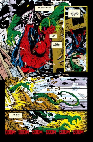 Buchcover und Innenansicht für das Buch: Spider-Man (1990)