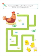 Buchcover und Innenansicht für das Buch: Mon premier bloc de jeux