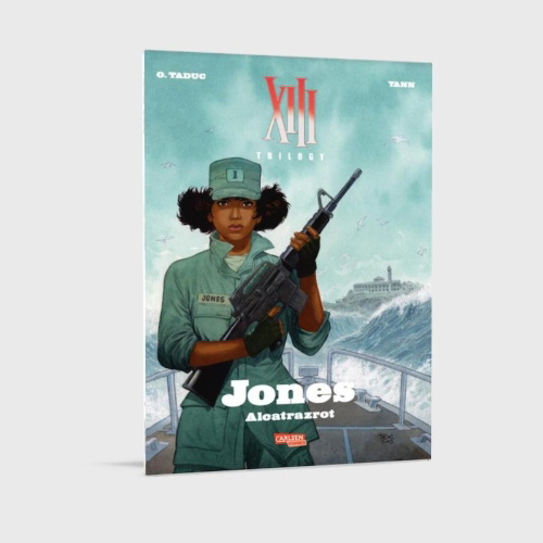 Buchcover und Innenansicht für das Buch: XIII Trilogy : Jones - Rouge Alcatraz