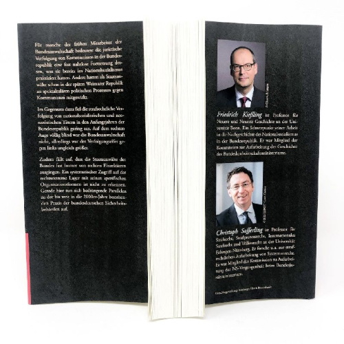 Buchcover und Innenansicht für das Buch: Staatsschutz im Kalten Krieg