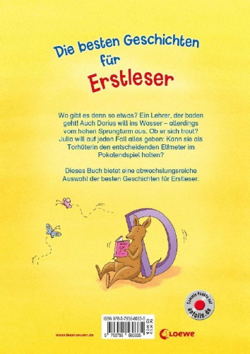 Buchcover und Innenansicht für das Buch: Die besten Geschichten für Erstleser