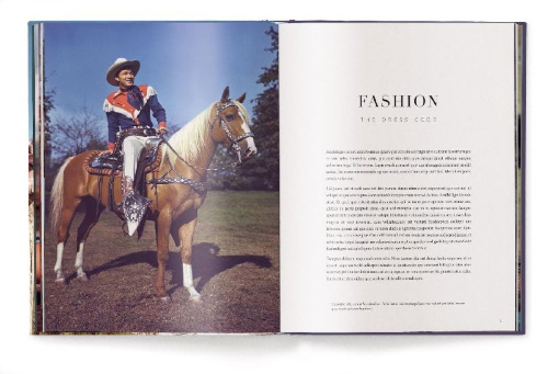 Buchcover und Innenansicht für das Buch: The Stylish Life Cowboys