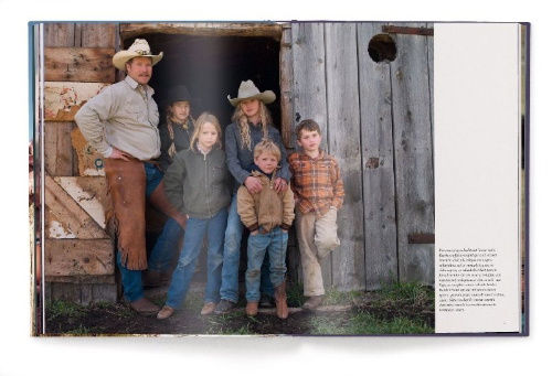 Buchcover und Innenansicht für das Buch: The Stylish Life Cowboys