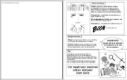 Buchcover und Innenansicht für das Buch: Zeichne deinen eigenen Manga!