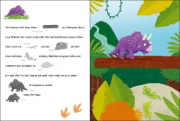 Buchcover und Innenansicht für das Buch: Les Dinosaures - Jack le petit tricératops