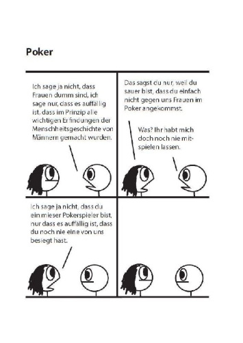 Buchcover und Innenansicht für das Buch: Erzähl mir nix