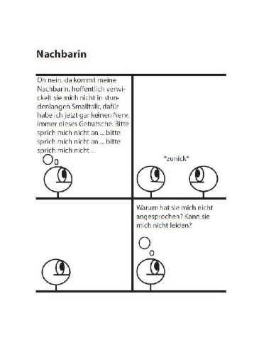 Buchcover und Innenansicht für das Buch: Erzähl mir nix