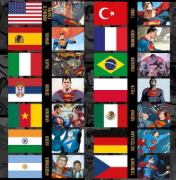 Buchcover und Innenansicht für das Buch: Superman: The World (Softcover-Edition)