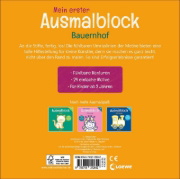 Buchcover und Innenansicht für das Buch: Mijn Kleurblok - Boerderij