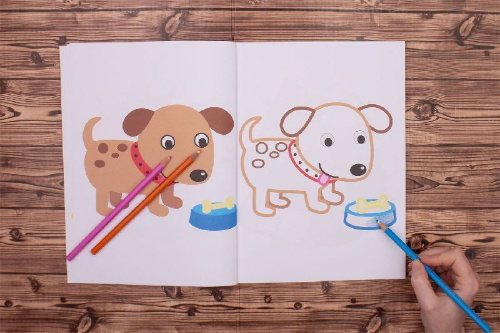Buchcover und Innenansicht für das Buch: Super color - Supercolor Rabbit