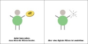 Buchcover und Innenansicht für das Buch: Blockchain for Babies (OT)