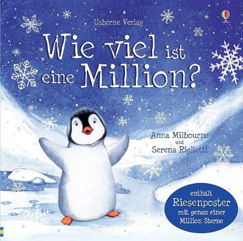 Buchcover und Innenansicht für das Buch: Wie viel ist eine Million?