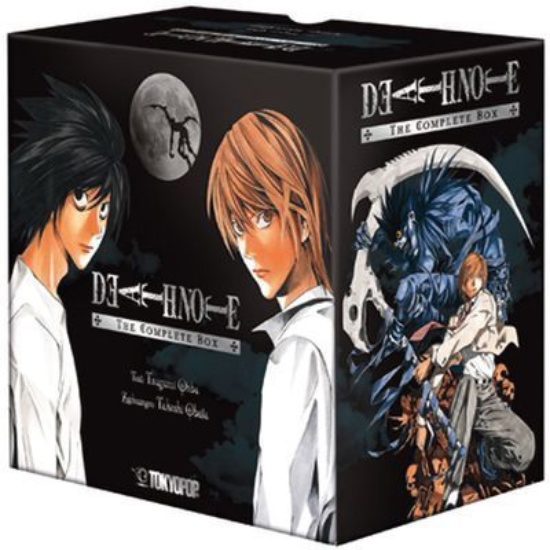 Buchcover und Innenansicht für das Buch: Death Note Complete Box