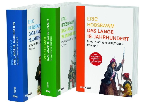 Buchcover und Innenansicht für das Buch: The age of revolution; The age of Capital; The age of Empire