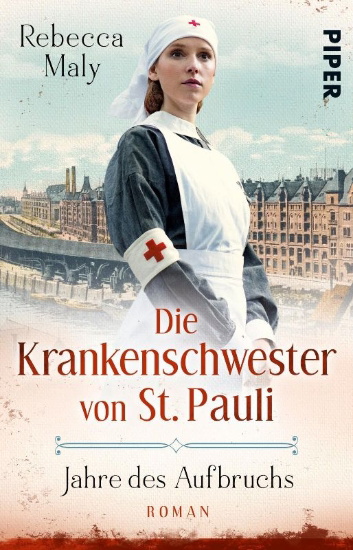 Buchcover und Innenansicht für das Buch: Die Krankenschwester von St. Pauli - Jahre des Aufbruchs