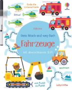 Buchcover und Innenansicht für das Buch: Mein Wisch-und-weg-Buch: Fahrzeuge