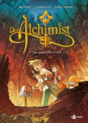 Buchcover und Innenansicht für das Buch: Der Alchimist. Band 1