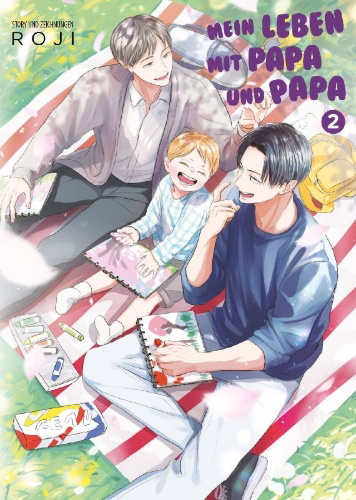 Buchcover und Innenansicht für das Buch: Mein Leben mit Papa und Papa 02