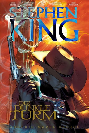 Buchcover und Innenansicht für das Buch: The Dark Tower: Battle of Jericho Hill #1-#5; The Dark Tower: The Journey Begins #1-#5