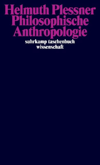 Buchcover und Innenansicht für das Buch: Philosophische Anthropologie