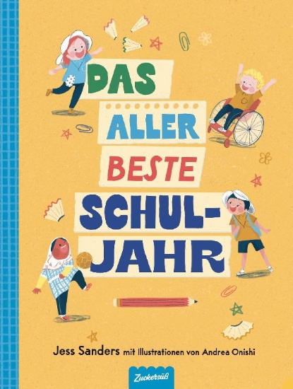 Buchcover und Innenansicht für das Buch: How to habe the best school year ever