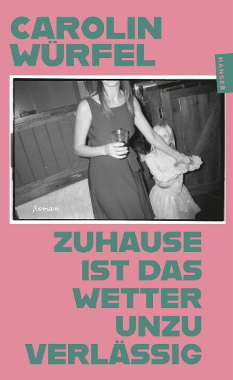 Buchcover und Innenansicht für das Buch: Zuhause ist das Wetter unzuverlässig