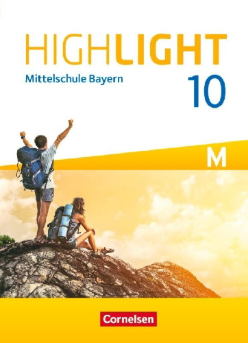 Buchcover und Innenansicht für das Buch: Highlight 10. Jahrgangsstufe- Mittelschule Bayern - Schülerbuch