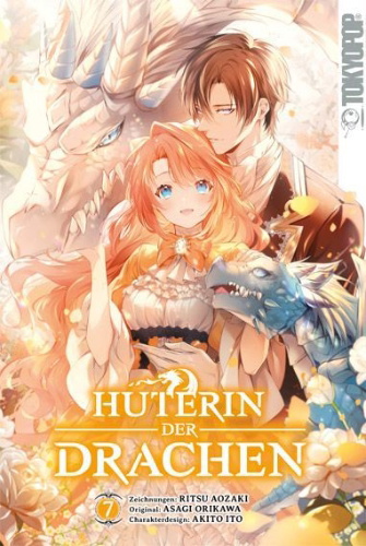 Buchcover und Innenansicht für das Buch: Hüterin der Drachen 07
