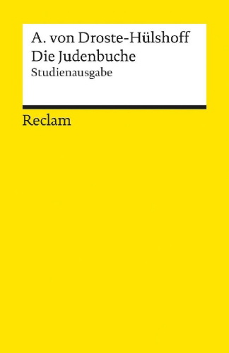 Buchcover und Innenansicht für das Buch: Die Judenbuche