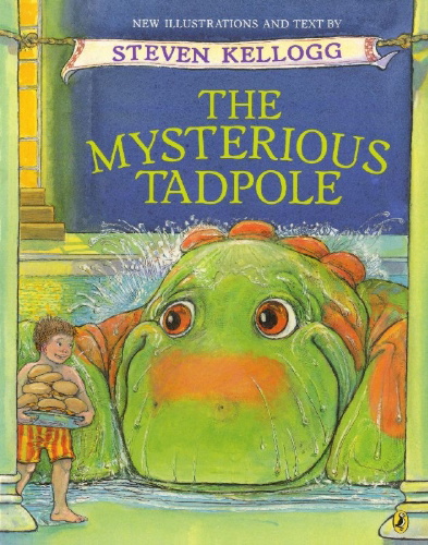 Buchcover und Innenansicht für das Buch: The Mysterious Tadpole