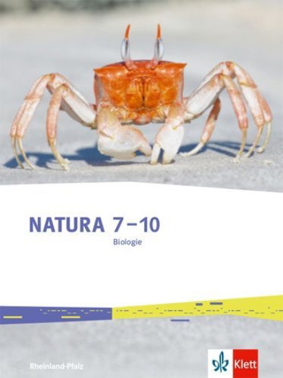 Buchcover und Innenansicht für das Buch: Natura Biologie 7-10. Schulbuch Klasse 7-10. Ausgabe Rheinland-Pfalz