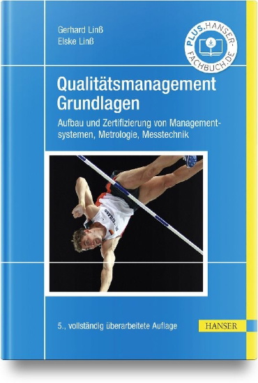 Buchcover und Innenansicht für das Buch: Qualitätsmanagement - Grundlagen