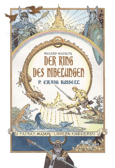 Buchcover und Innenansicht für das Buch: The Ring of the Nibelungen