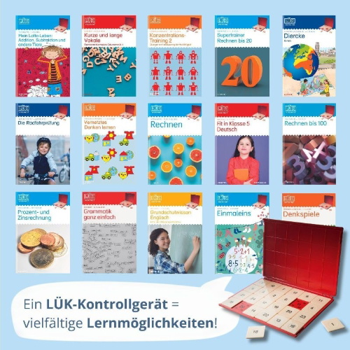 Buchcover und Innenansicht für das Buch: LÜK. Das Lernpaket für die 2. Klasse