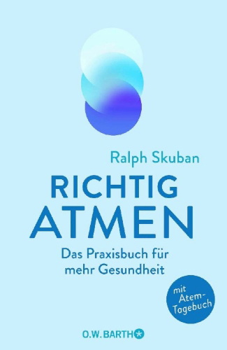 Buchcover und Innenansicht für das Buch: Richtig atmen