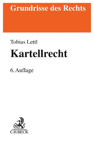 Buchcover und Innenansicht für das Buch: Kartellrecht