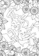 Buchcover und Innenansicht für das Buch: Pokémon: Kreativblock Paldea