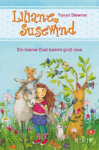 Buchcover und Innenansicht für das Buch: Liliane Susewind - Ein kleiner Esel kommt groß raus