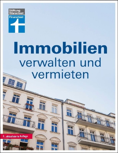 Buchcover und Innenansicht für das Buch: Immobilien verwalten und vermieten