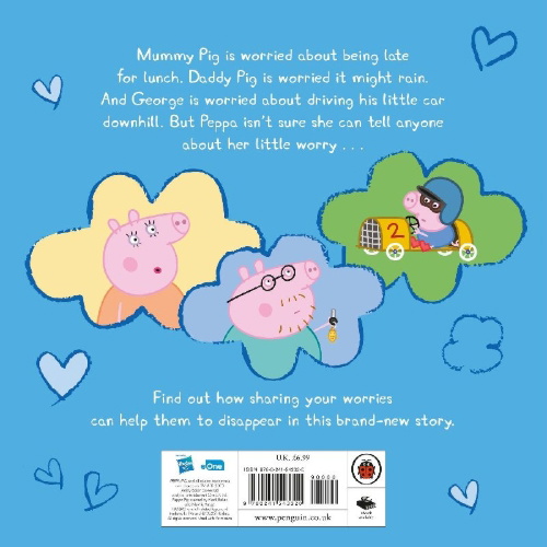 Buchcover und Innenansicht für das Buch: Peppa Pig: Don't Worry, Peppa