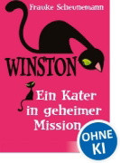 Buchcover und Innenansicht für das Buch: Winston - Ein Kater in geheimer Mission
