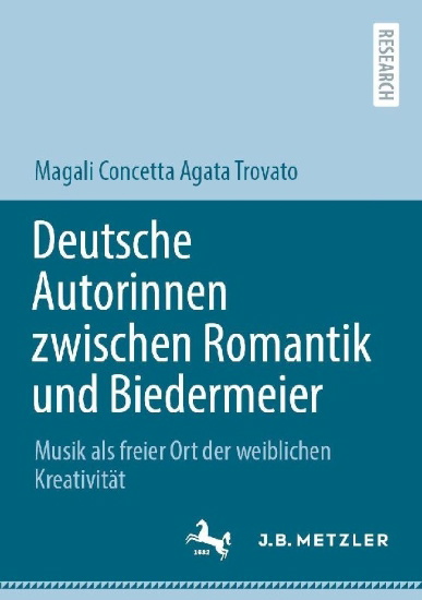 Buchcover und Innenansicht für das Buch: Deutsche Autorinnen zwischen Romantik und Biedermeier