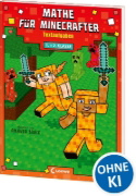 Buchcover und Innenansicht für das Buch: Math for Minecrafters: Word Problems Grades 1-2