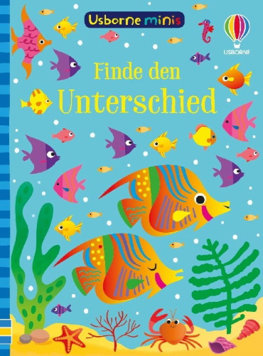 Buchcover und Innenansicht für das Buch: Usborne Minis: Finde den Unterschied