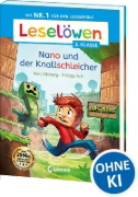 Buchcover und Innenansicht für das Buch: Leselöwen 2. Klasse - Nano und der Knallschleicher