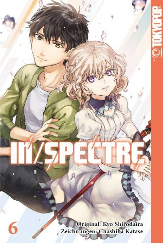 Buchcover und Innenansicht für das Buch: In/Spectre 06