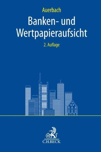 Buchcover und Innenansicht für das Buch: Banken- und Wertpapieraufsicht